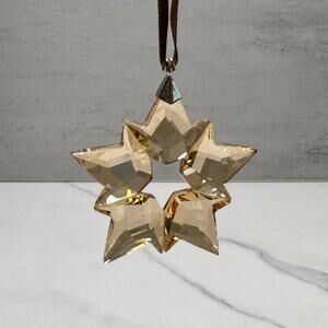 Swarovski | SCS Gold Little Star Ornament